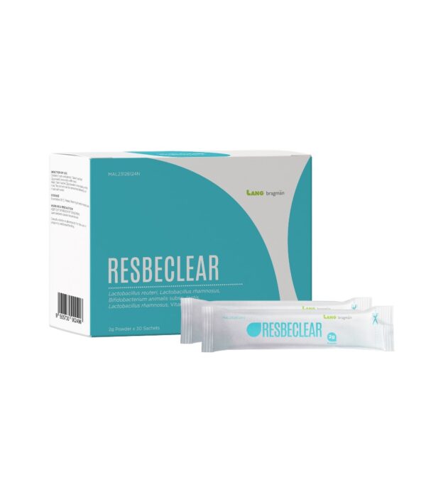 resbeclear, respiratory health, probiotic, for UTRI, Lang bragman