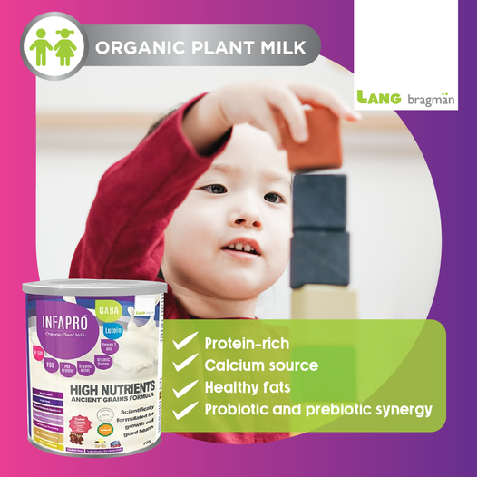 infapro hypoallergenic plant based drink for growing kids